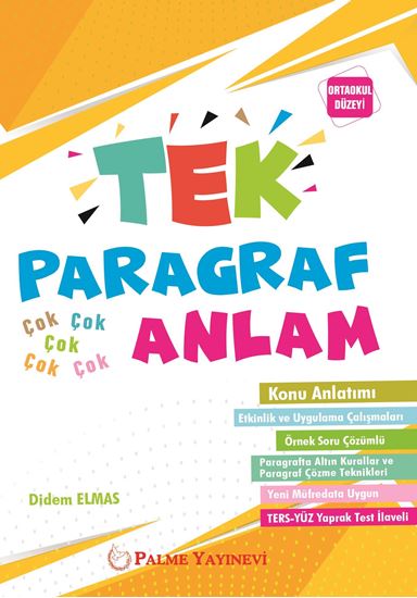 resm 8.SINIF TEK PARAGRAF ÇOK ANLAM ORTAOKUL DÜZEYİ (TERSYÜZ YAPRAK TEST )