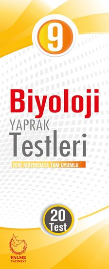 resm 9.SINIF BİYOLOJİ YAPRAK TEST ( 20 TEST )