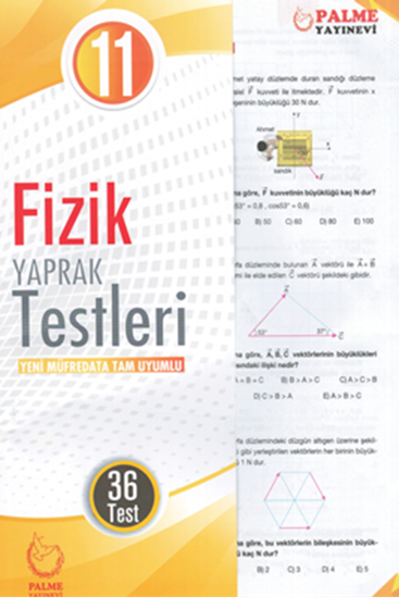 resm 11.SINIF FİZİK YAPRAK TEST ( 36 TEST )