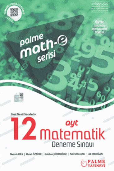 resm Math-e serisi AYT Matematik 12 Deneme Sınavı