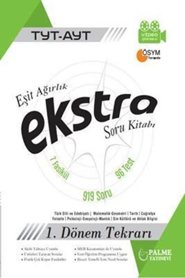 resm TYT-AYT EŞİT AĞIRLIK EKSTRA SORU KİTABI