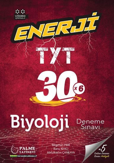 resm ENERJİ TYT 30 BİYOLOJİ DENEME SINAVI