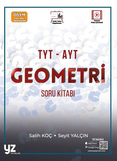 resm YZ TYT AYT GEOMETRİ SORU KİTABI
