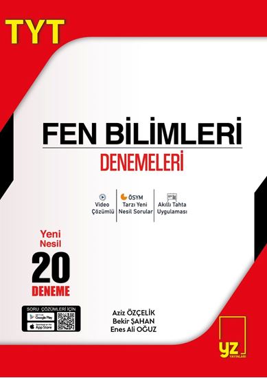 resm YZ TYT FEN BİLİMLERİ 20 DENEME SINAVI