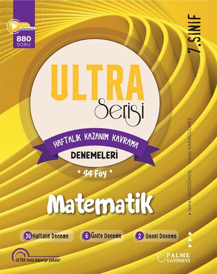 resm 7.Sınıf Ultra Serisi Matematik Denemeleri 44 Föy