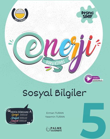 resm PALME 5.SINIF ENERJİ SOSYAL BİLGİLER SORU KİTABI