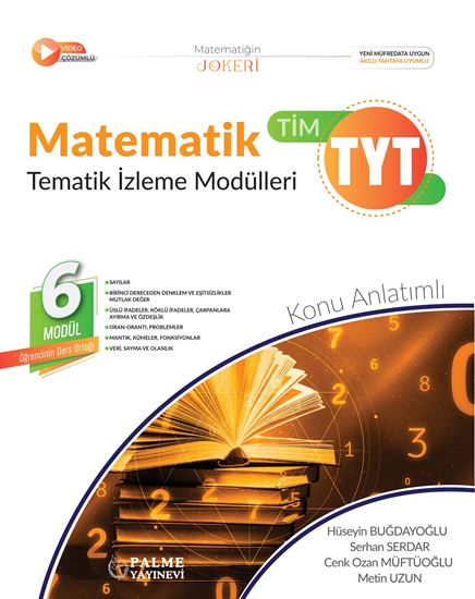 resm PALME YKS TYT MATEMATİK TEMATİK İZLEME MODÜLLERİ