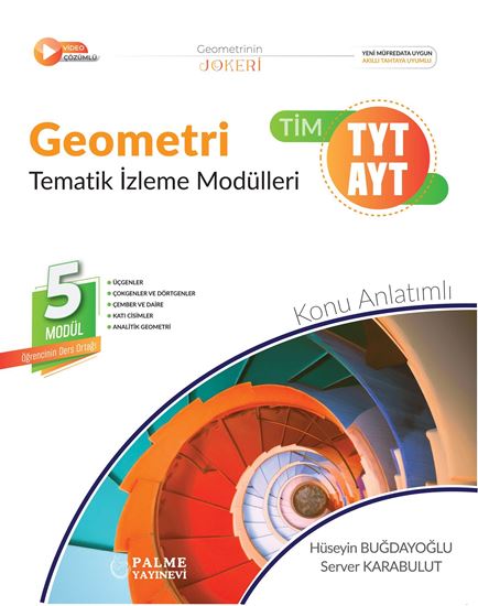 resm PALME YKS TYT AYT GEOMETRİ TEMATİK İZLEME MODÜLLERİ
