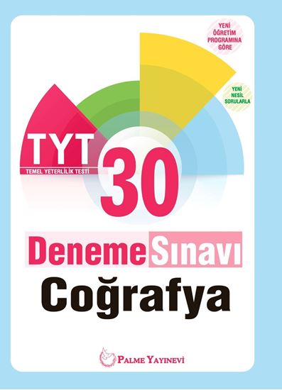 resm PALME YKS TYT COĞRAFYA 30 DENEME SINAVI