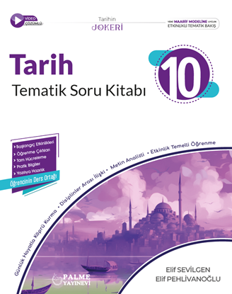 Resim 10.SINIF JOKER TARİH SORU KİTABI TEMATİK *YENİ*