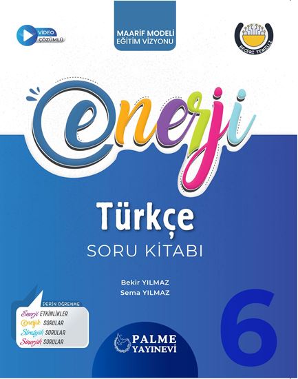 resm PALME 6.SINIF ENERJİ TÜRKÇE SORU KİTABI *YENİ*