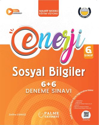 Resim PALME 6.SINIF ENERJİ 6+6 SOSYAL BİLGİLER DENEME SINAVI
