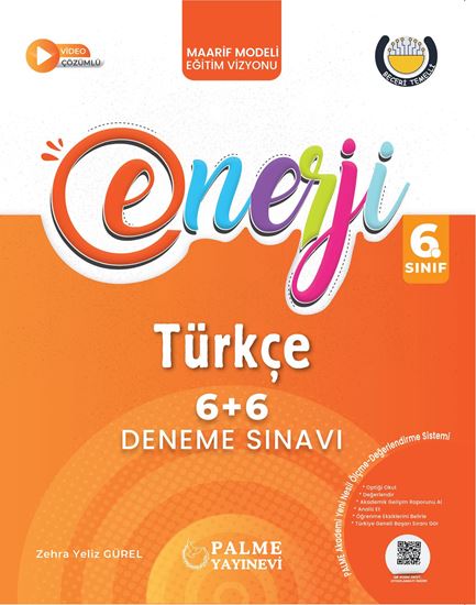 resm PALME 6.SINIF ENERJİ 6+6 TÜRKÇE DENEME SINAVI