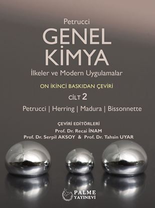 Resim GENEL KİMYA 2.CİLT İLKELER VE MODERN UYGULAMALAR (PETRUCCİ)