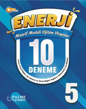Resim PALME 5.SINIF ENERJİ TÜM DERSLER 10 DENEME MAARİF MODELİ EĞİTİM VİZYONU