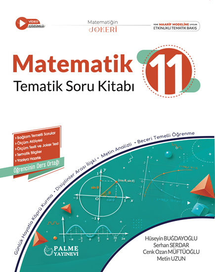 resm PALME 11.SINIF JOKER MATEMATİK TEMATİK SORU KİTABI
