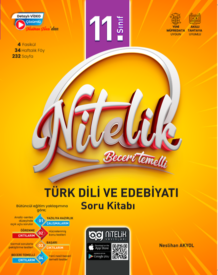 resm 11. SINIF TÜRK DİLİ VE EDEBİYATI BECERİ VE TEMELLİ SORU  KİTABI