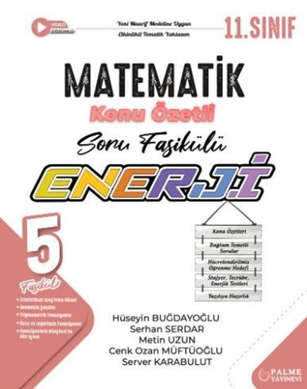 resm Palme 11.Sınıf Enerji  Matematik Konu Özetli Soru Fasikülü (5 Fasikül)